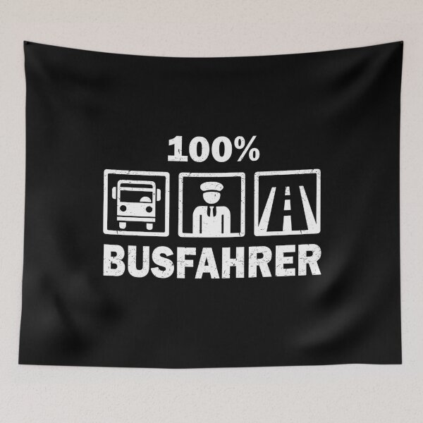 Artikelvorschau, 100% BUSFAHRER entworfen und verkauft von Spirit-Designs.