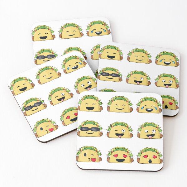 Item preview, Kawaii Taco Emoji designed and sold by starekristani.