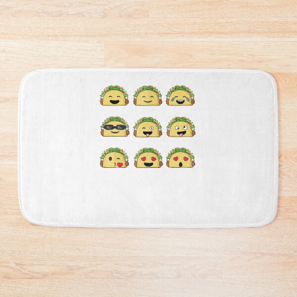 Item preview, Kawaii Taco Emoji designed and sold by starekristani.
