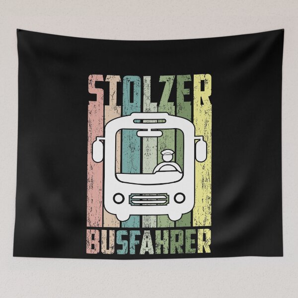 Artikelvorschau, STOLZER BUSFAHRER entworfen und verkauft von Spirit-Designs.