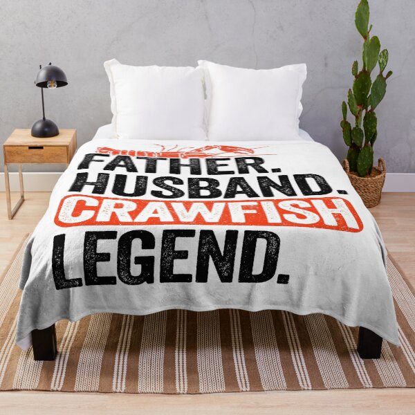 Item preview, Father Husband Crawfish Legend Funny Crawfish designed and sold by Stronzi.