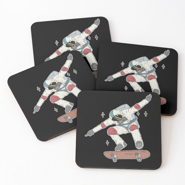 Item preview, Astronaut Skater Space Skateboard Gift Handdrawn  designed and sold by Mesyo.