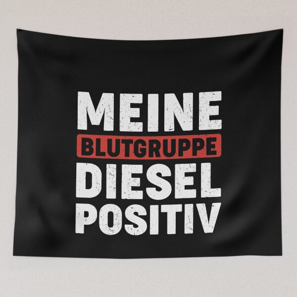 Item preview, MEINE BLUTGRUPPE DIESEL POSITIV designed and sold by Spirit-Designs.
