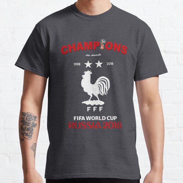 Champions Du Monde T Shirts Redbubble