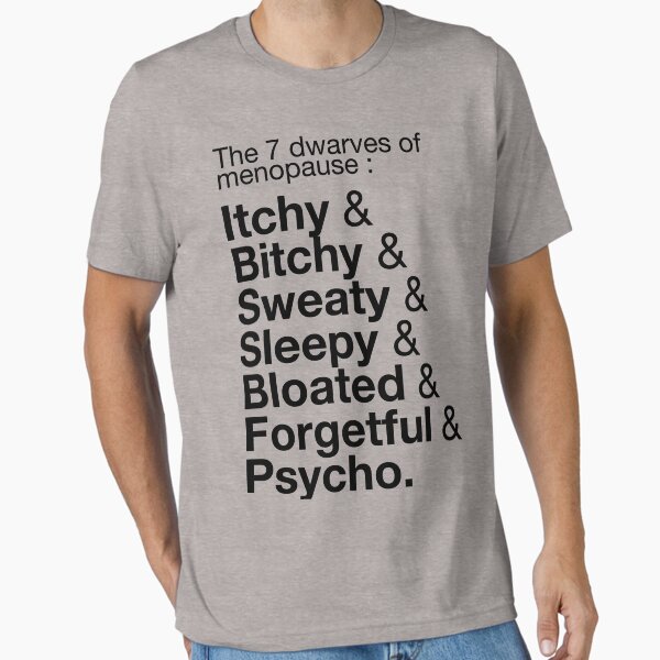Item preview, The Seven Dwarves Of Menopause designed and sold by makari.