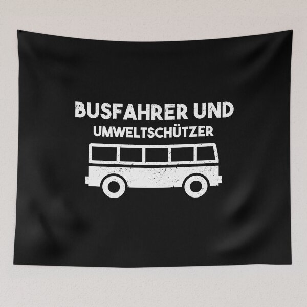 Artikelvorschau, BUSFAHRER UND UMWELTSCHÜTZER entworfen und verkauft von Spirit-Designs.
