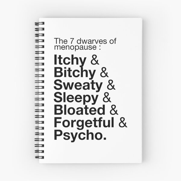 Item preview, The Seven Dwarves Of Menopause designed and sold by makari.