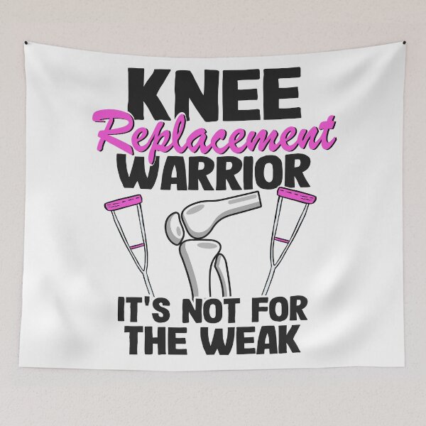 Item preview,  Knee Replacement Warrior Women Knee Surgery Funny designed and sold by Stronzi.