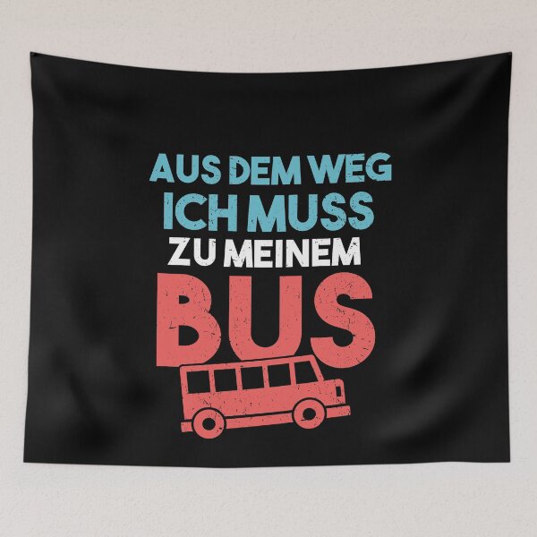 Item preview, AUS DEM WEG ICH MUSS ZU MEINEM BUS designed and sold by Spirit-Designs.
