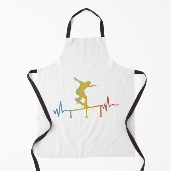 Item preview, Heartbeat Skater with rail Skateboarding Gift designed and sold by Mesyo.