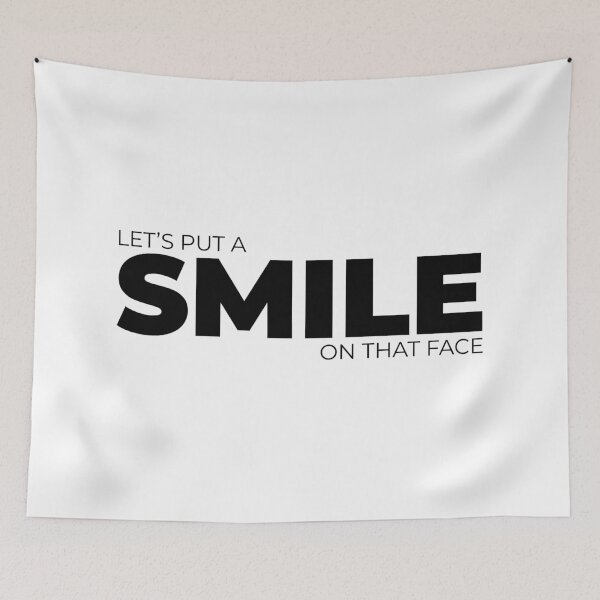 Item preview, Let's Put a Smile On That Face designed and sold by Nadheesh.