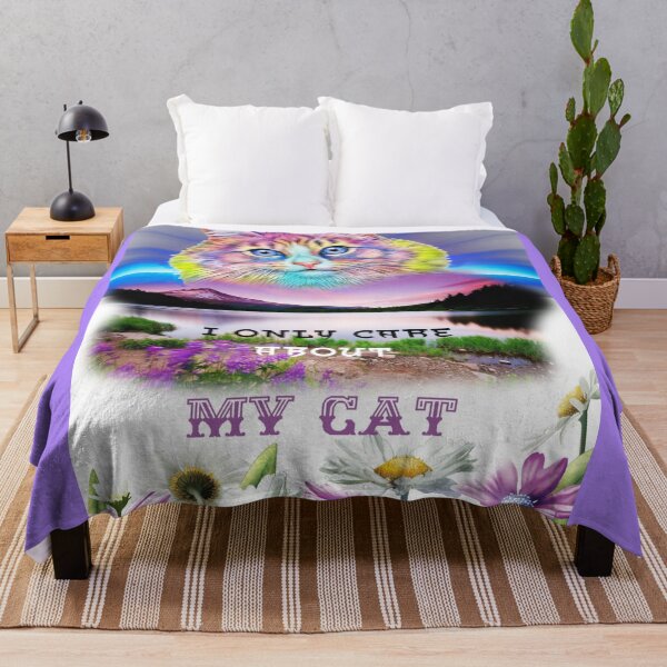 Item preview, I Only care about my Cat designed and sold by BLISS-SV.