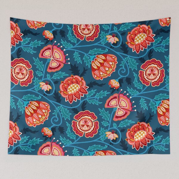Item preview, Modern Indian Chintz designed and sold by TigaTiga.