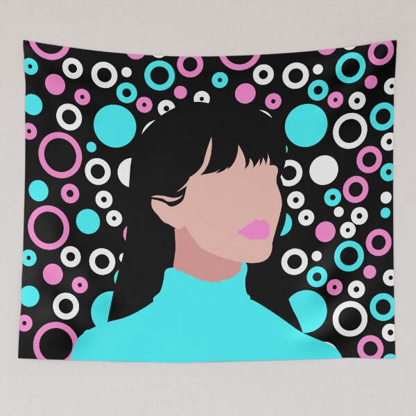 Item preview, Woman Surrounded by Bubbles 4 - Blue Jumper designed and sold by Shane Diamond.