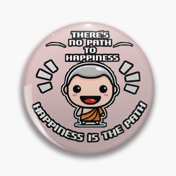 Item preview, Cute monk - be happy designed and sold by Drawourdestiny ..