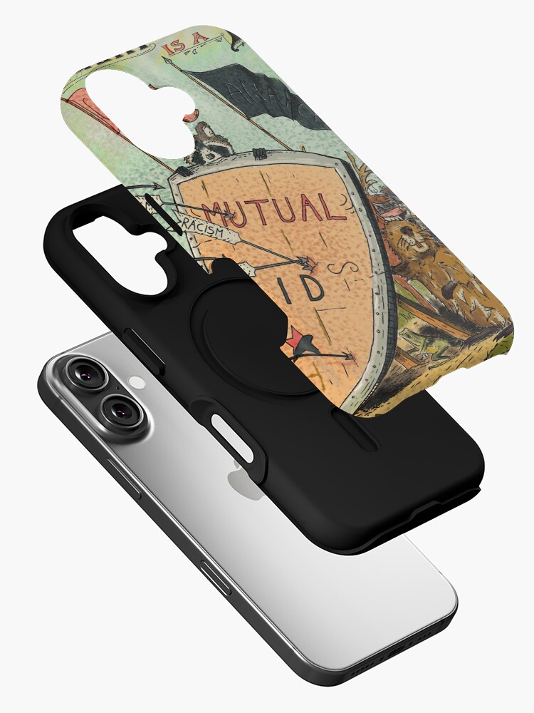 Thumbnail 2 von 4, iPhone-Hülle, Solidarität ist ein Kampf – Gegenseitige Hilfe und Anarchie designt und verkauft von EchoppeDeLoki.