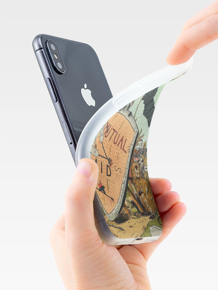 Thumbnail 4 von 5, iPhone-Hülle, Solidarität ist ein Kampf – Gegenseitige Hilfe und Anarchie designt und verkauft von EchoppeDeLoki.