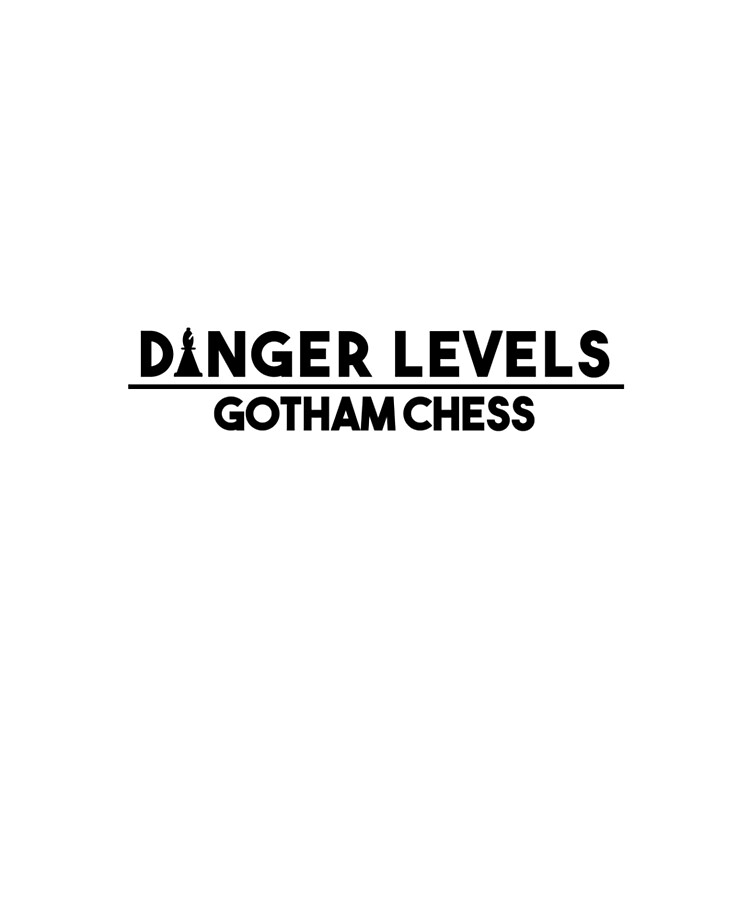 Danger Levels Gotham Chess - Chess Design Active T-Shirt for Sale