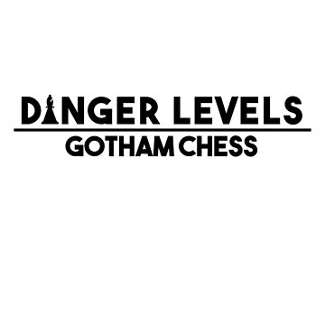 Danger Levels Gotham Chess - Chess Design Poster for Sale by