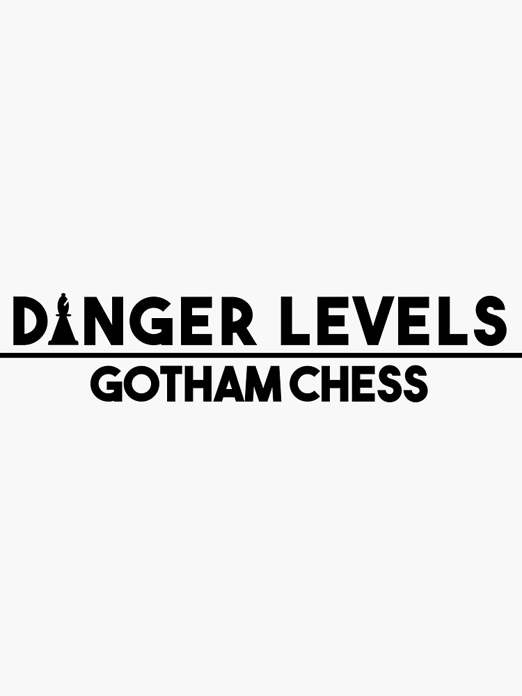 Danger Levels Gotham Chess - Chess Design Poster for Sale by