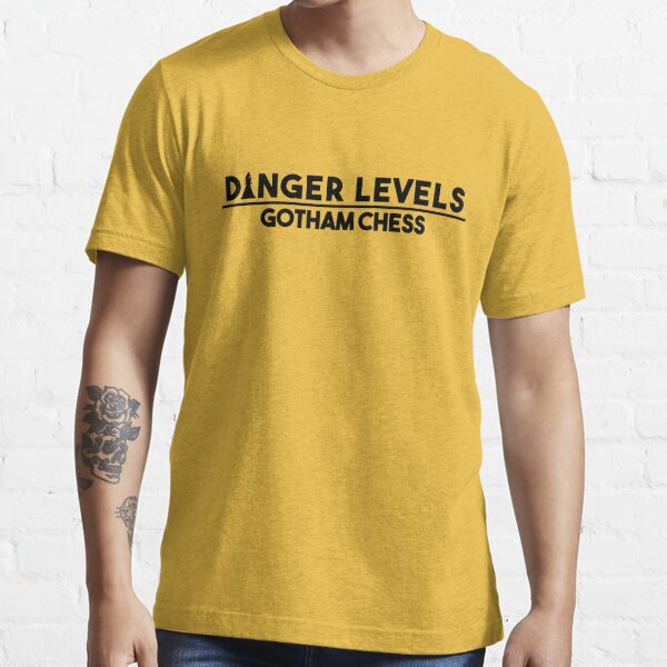 Danger Levels Gotham Chess - Chess Design Active T-Shirt for Sale