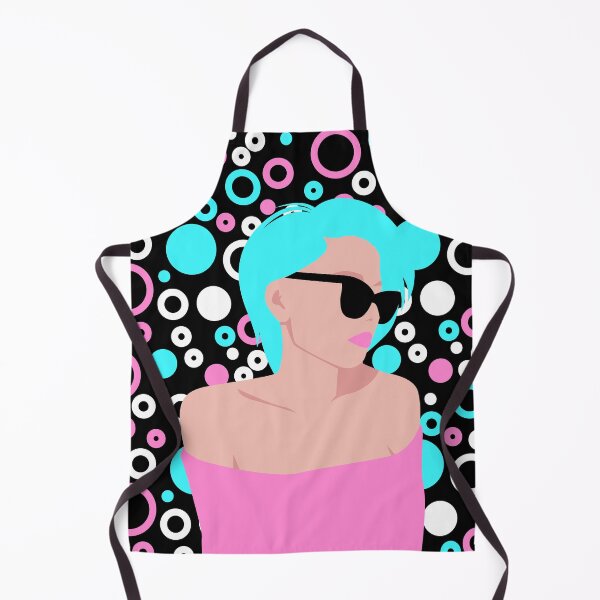 Item preview, Woman Surrounded by Bubbles 5- Blue Hair designed and sold by Shane Diamond.