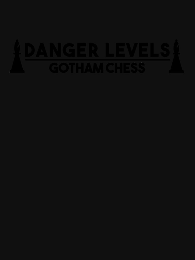 Danger Levels Gotham Chess - Chess Design Lightweight Sweatshirt