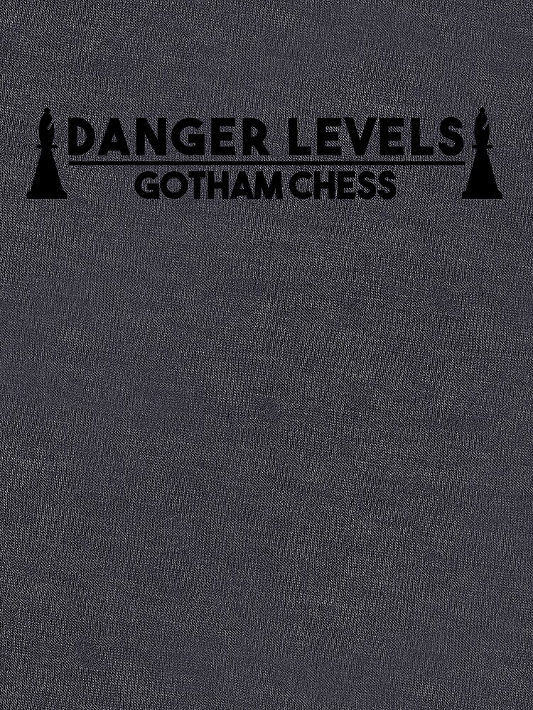 Danger Levels Gotham Chess - Chess Design Lightweight Sweatshirt