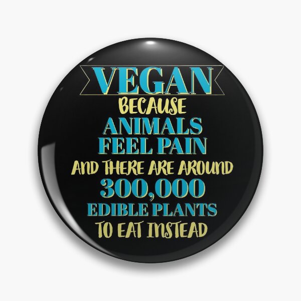 Item preview, Vegan because animals feel pain designed and sold by Thought2reality.