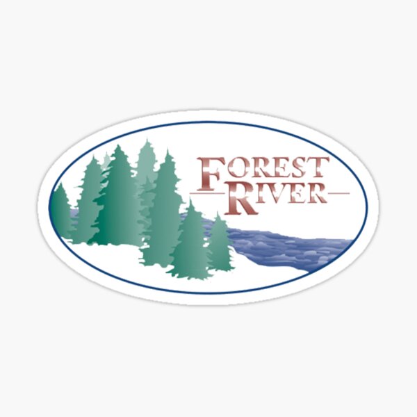 2Pc COOL LAZY FISHING FROG FOREST RIVER RV MOTORHOME TRAILER CAMPER DECAL 19X9 
