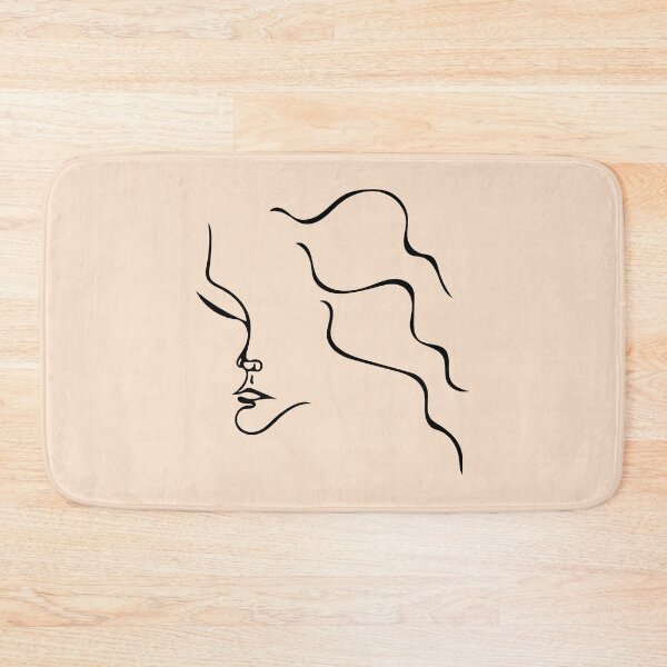 Item preview, One Line Woman Face designed and sold by Quoppidou.