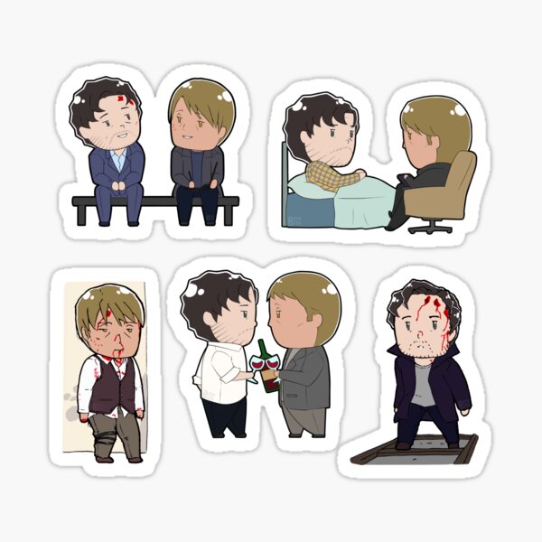 Tiny Hannigram Set 01 Sticker