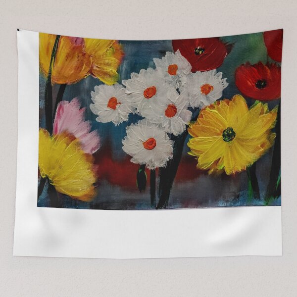 Item preview, Some abstract wildflowers  designed and sold by kkartwork.