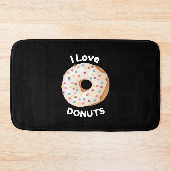 Item preview, I Love Donuts. Declaring Crazy Doughnut Day for All Dessert Lovers designed and sold by KaylaStudio.
