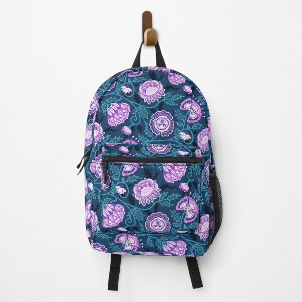Item preview, Modern Indian Chintz - Purple & Blue designed and sold by TigaTiga.