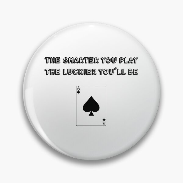 Item preview, Spades Card Game Smarter You Play Luckier You'll Be, Casino Player  designed and sold by Rami Khalifah.