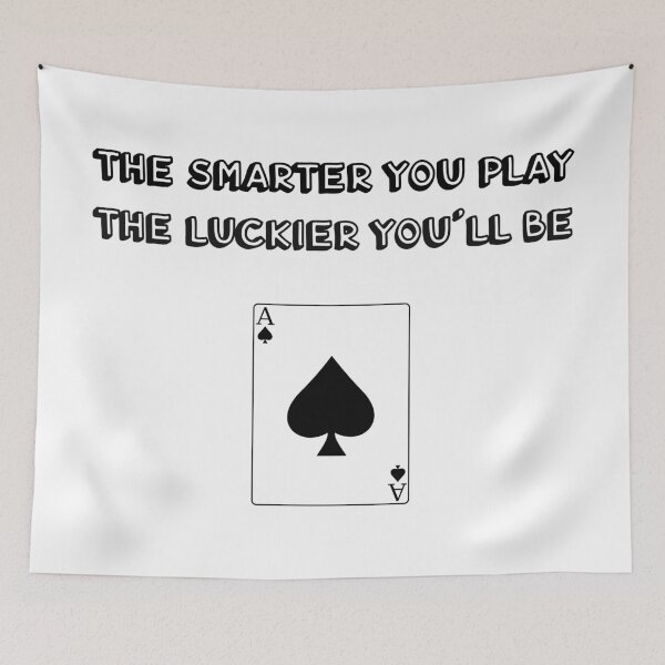 Item preview, Spades Card Game Smarter You Play Luckier You'll Be, Casino Player  designed and sold by Rami Khalifah.