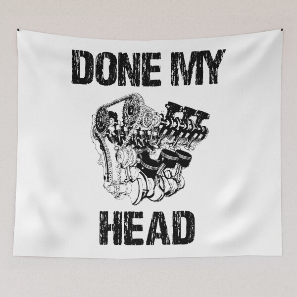 Item preview, DONE MY HEAD designed and sold by DomGDesign.