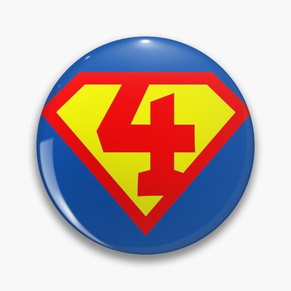 Item preview, Super Number 4 | 1 to 100 Super Numbers  designed and sold by Red Sparkle.