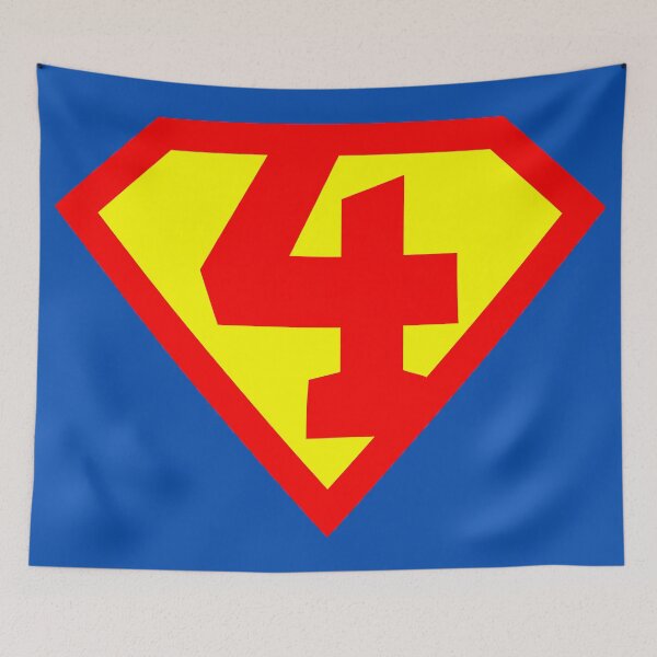 Item preview, Super Number 4 | 1 to 100 Super Numbers  designed and sold by Red Sparkle.