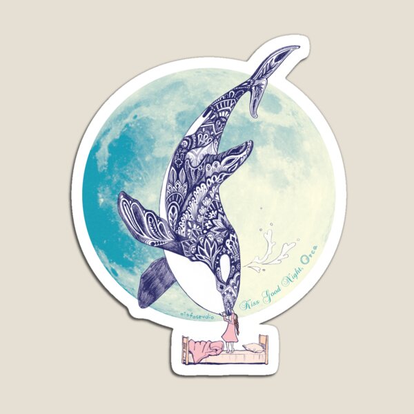 Kiss Good Night - Orca I Magnet