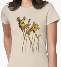 Dali Chocobos Women's Fitted T-Shirt