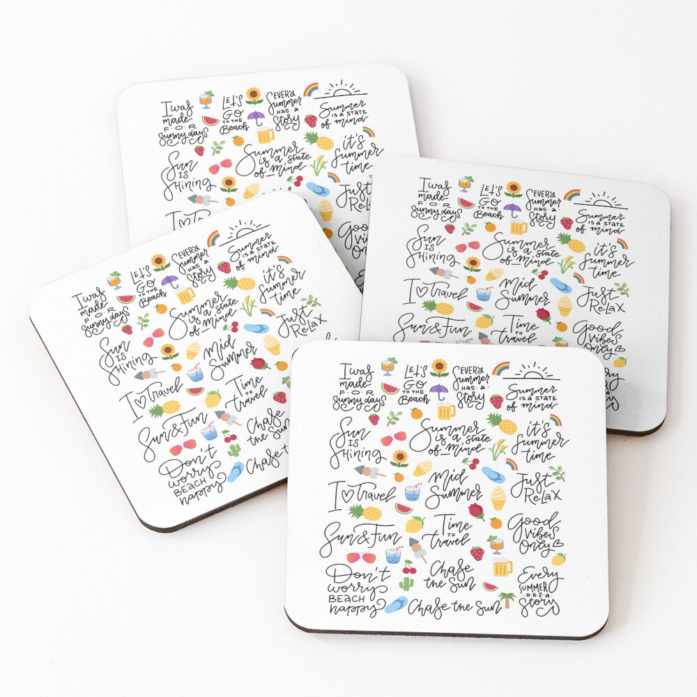 Item preview, Coasters (Set of 4) designed and sold by Ranazdigital.