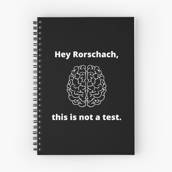 Item preview, Hey Rorschach, this is not a test! designed and sold by Kevin de La Tour.