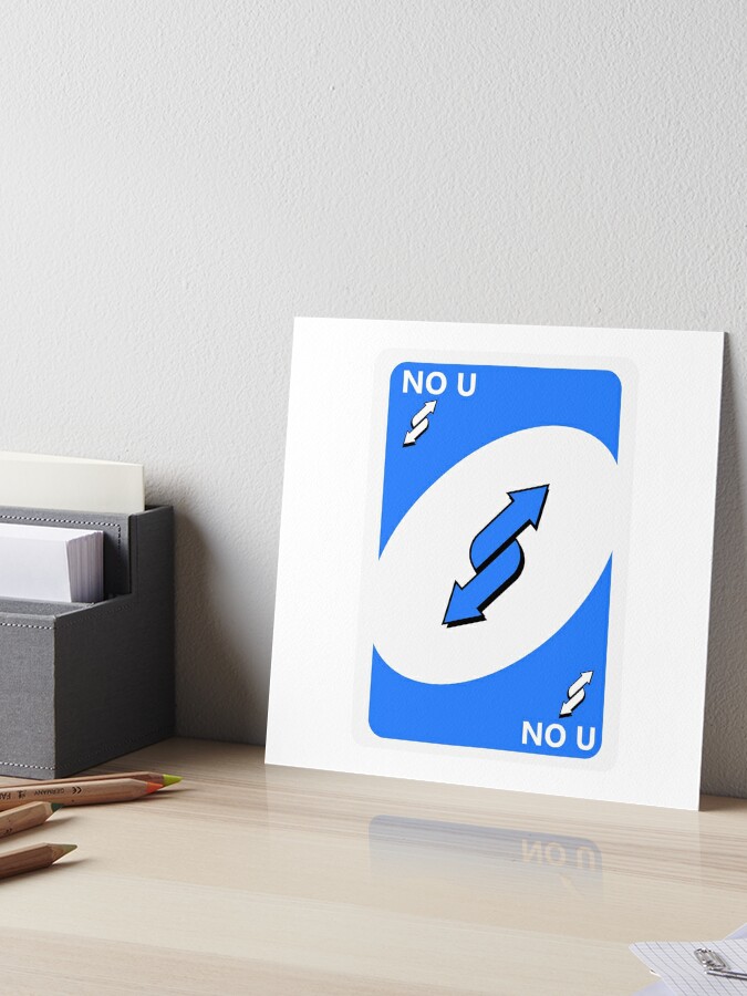 Uno Reverse Card No U Beach Towel by Widya Ulva Nasyidah - Pixels