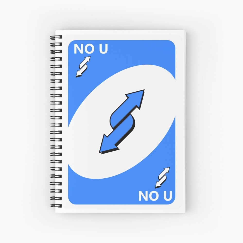 No U! Uno reverse card | Greeting Card