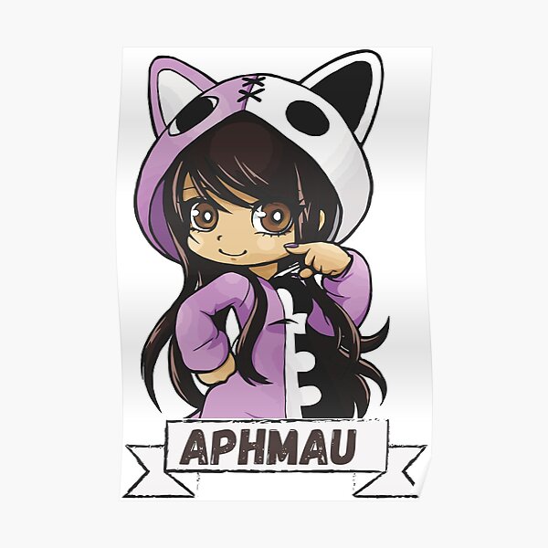 aphmau cute youtube merch Poster