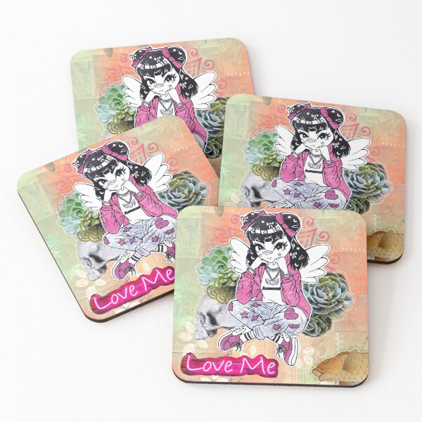 Item preview, Manga Decora Harajuku Girl Collage designed and sold by MoonbowCollage.