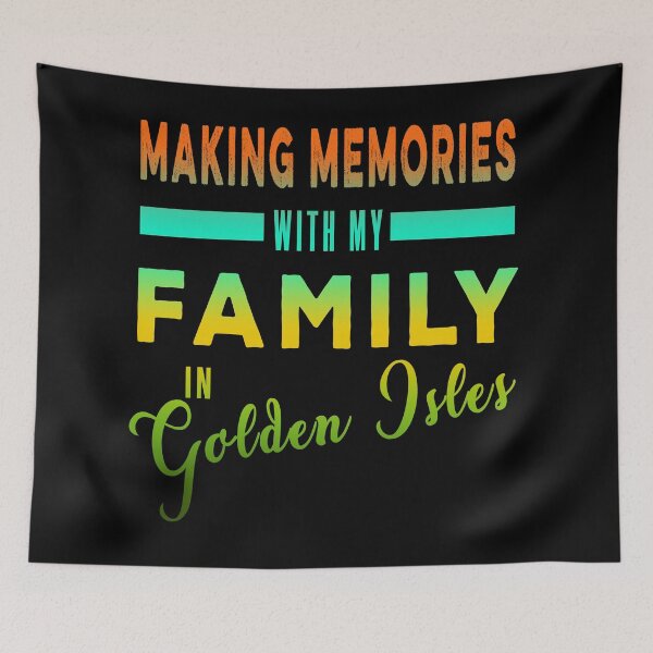 Item preview, Haciendo recuerdos con mi familia en islas doradas. designed and sold by dreamofdenim.