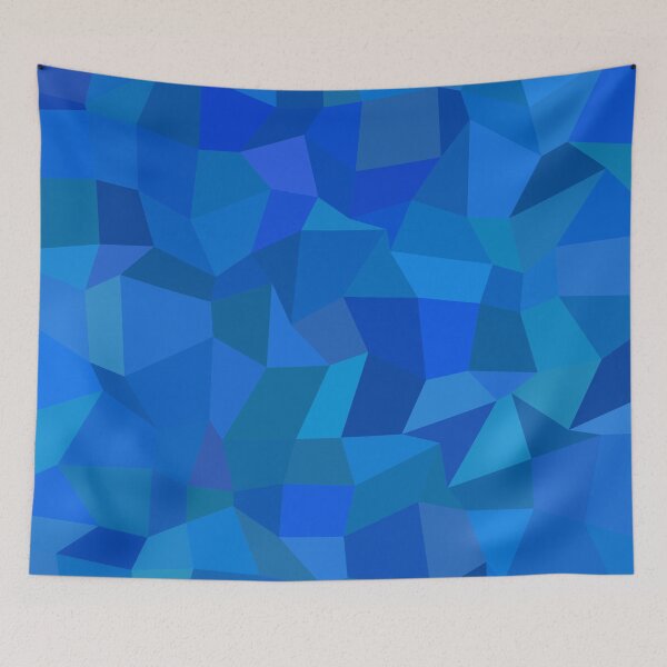 Item preview, Geometry Shape Surface Blue designed and sold by sosweet.